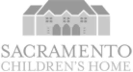 Sacramento children's home logo greyscale